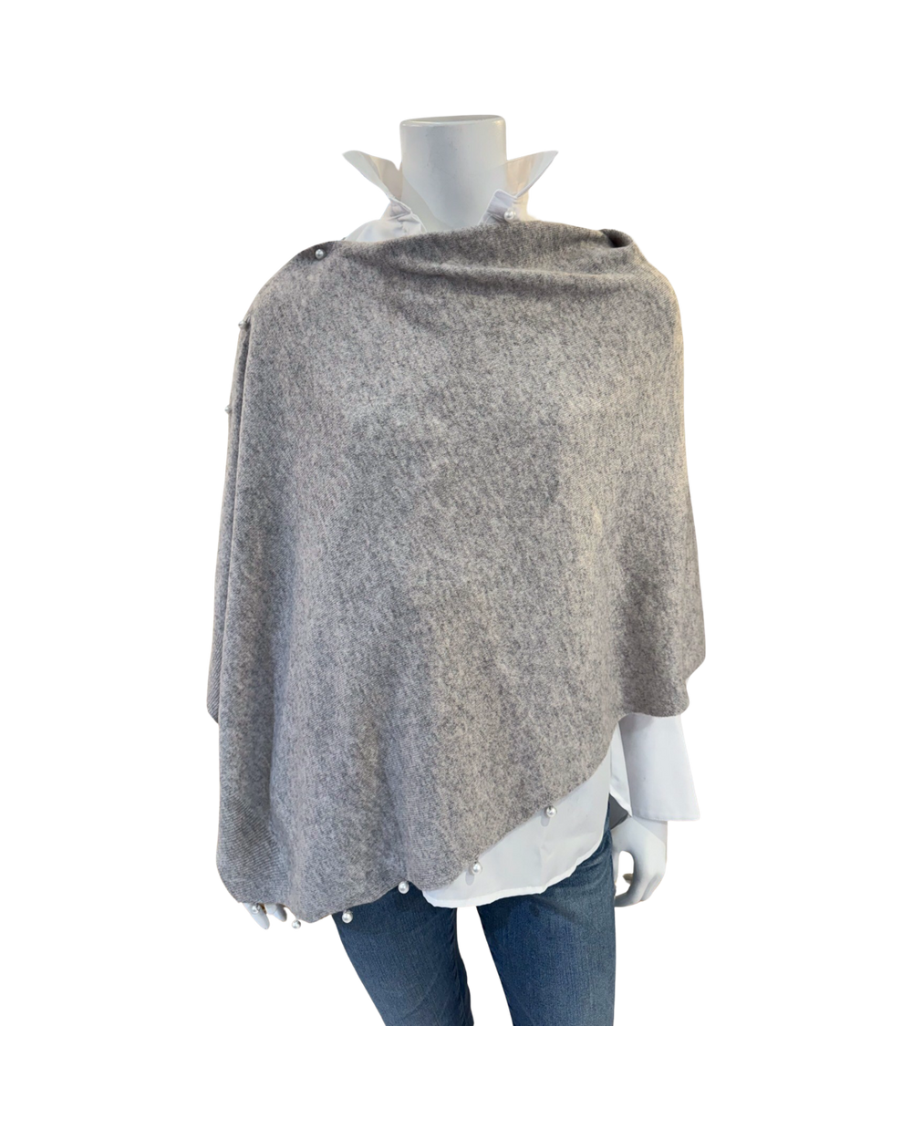 Cheapest Wool/Cashmere Convertible Shawl